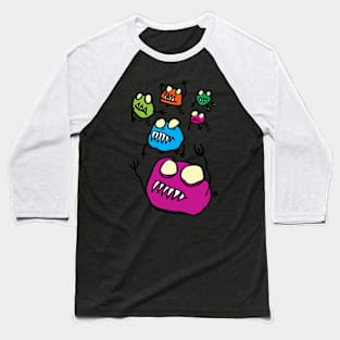 A GATHERING OF NARBLED JELLYBEASTS illustration Baseball T-Shirt